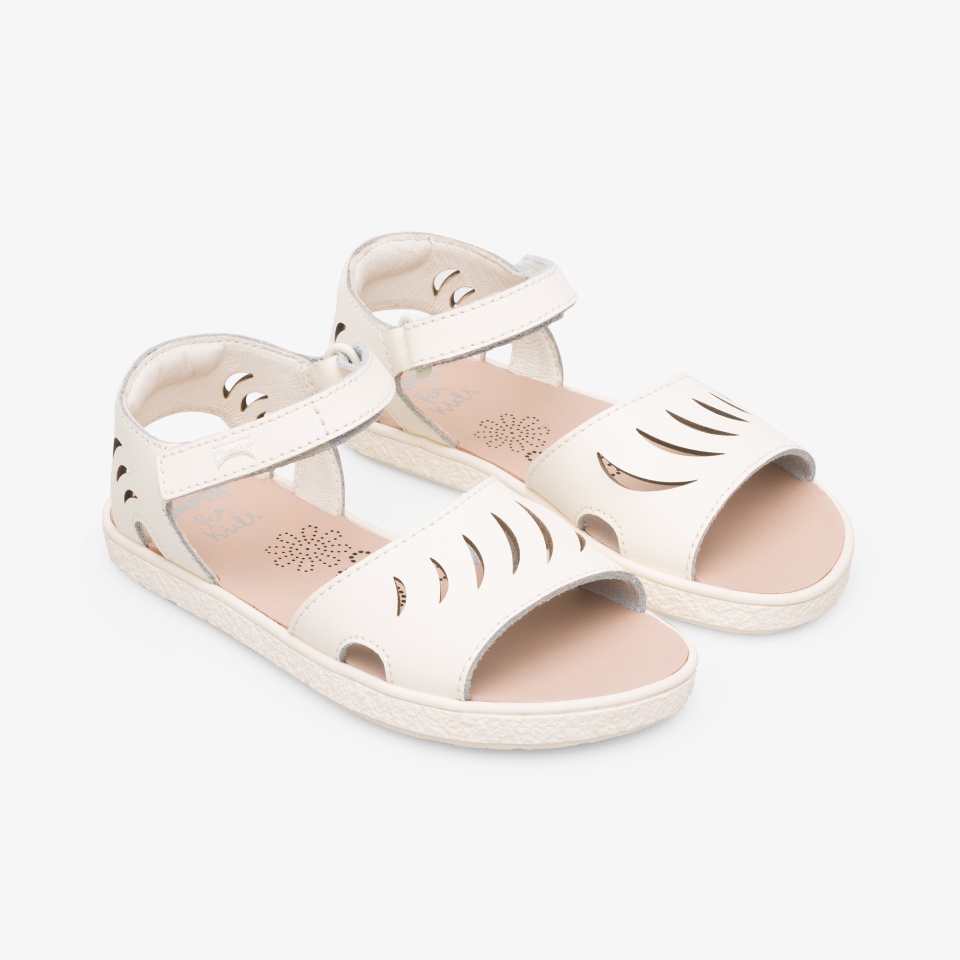 Camper Miko Cream - Camper Girls Sandals ||4539-NEMUA||